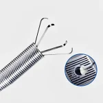 GIEMZA-Drageur de canalisation à griffes pour toilettes, outil de débouchage de tuyau de vidange long en forme de salle, nettoyeur de tuyau domestique, 1PC GIEMZA-Drageur de canalisation à griffes pour toilettes, outil de débouchage de tuyau de vidange long en forme de salle, nettoyeur de tuyau domestique, 1PC