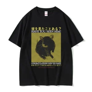 T-shirt manches courtes col rond homme et femme, humoristique, en coton, à la mode T-shirt manches courtes col rond homme et femme, humoristique, en coton, à la mode