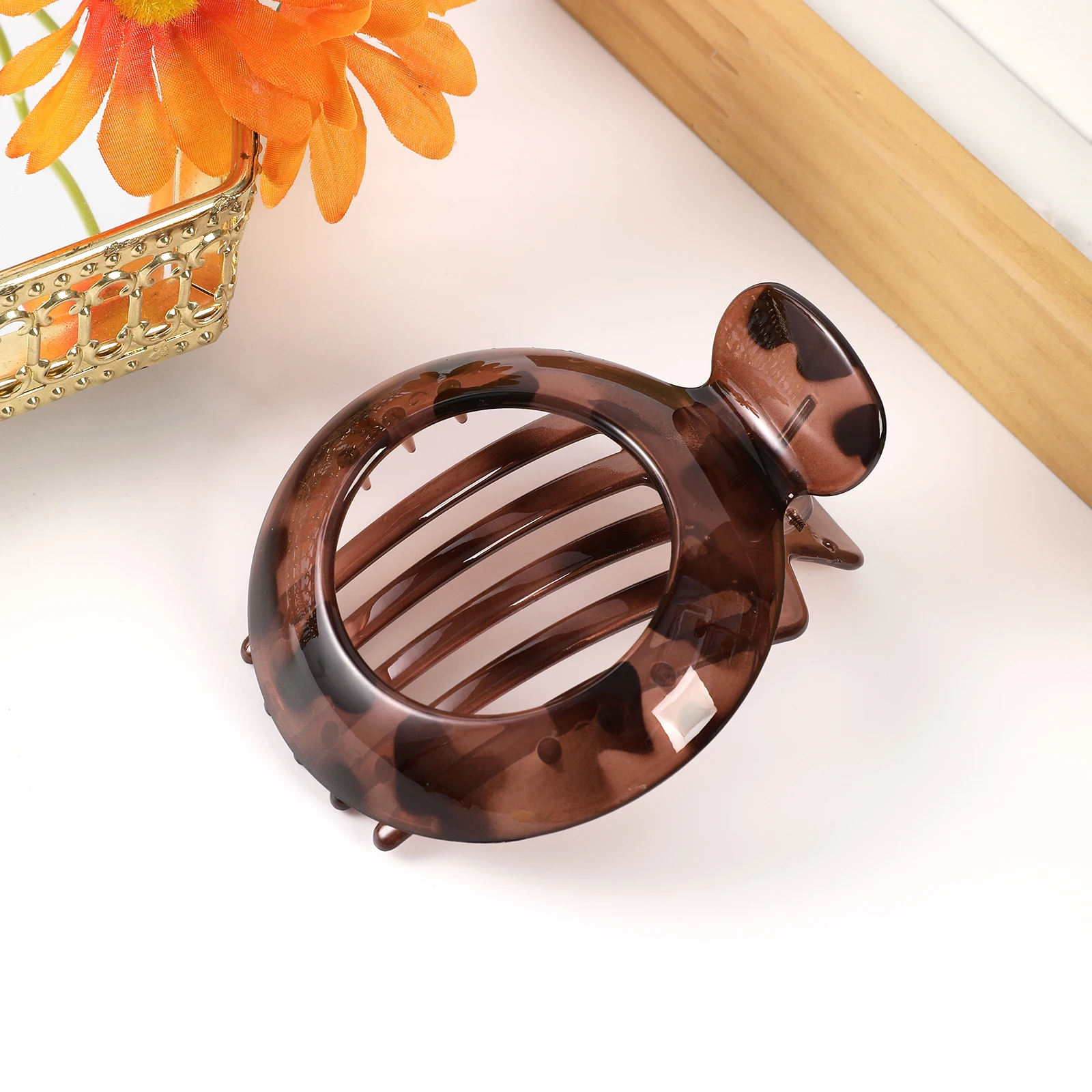 pince à cheveux antidérapante à dents coréennes, chignon pour dames, tempérament élégant, queue de cheval, accessoires de couvre chef à la mode pour filles pince à cheveux antidérapante à dents coréennes, chignon pour dames, tempérament élégant, queue de cheval, accessoires de couvre chef à la mode pour filles