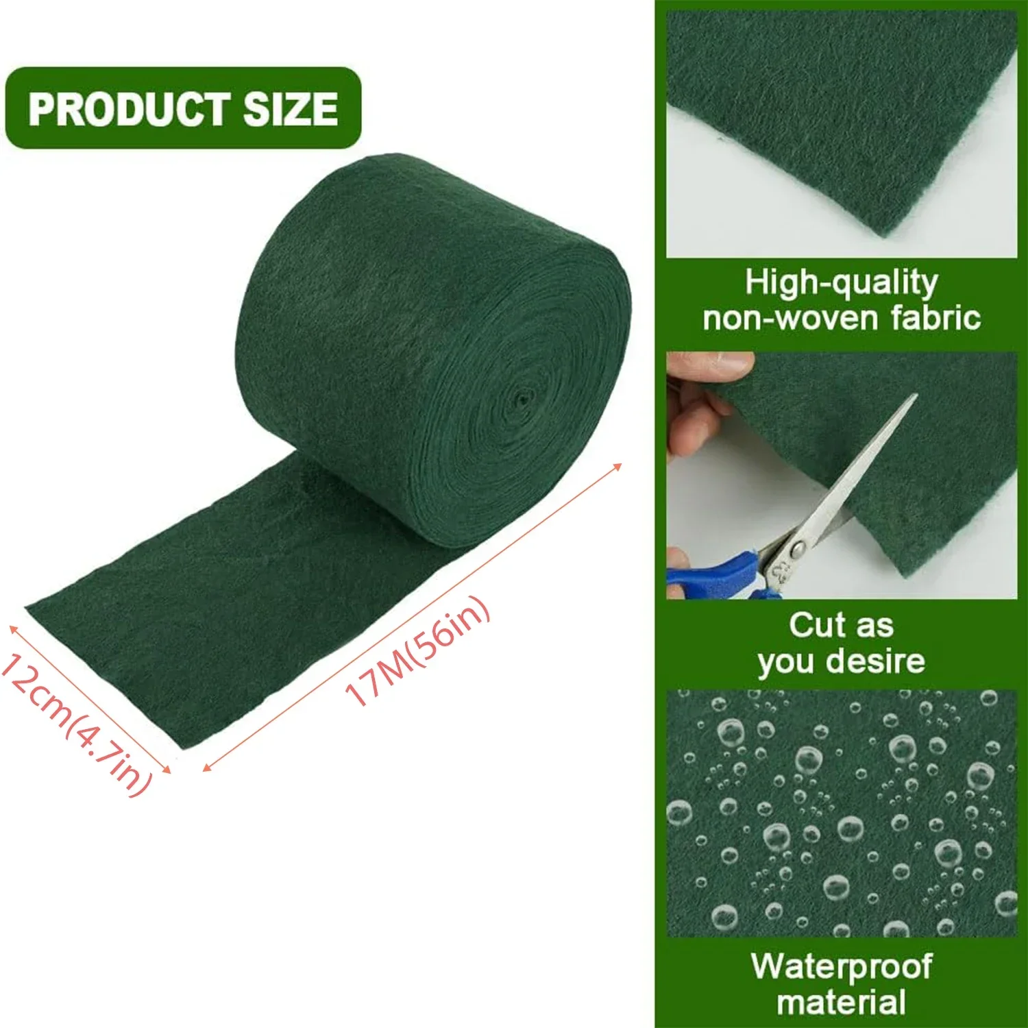 enveloppes de protection d'arbre à 3 couches, emballage de bandage de plantes d'enveloppe de protection résistante à l'hiver, bandage de protection de plantes d'enveloppe de coffre d'arbre enveloppes de protection d'arbre à 3 couches, emballage de bandage de plantes d'enveloppe de protection résistante à l'hiver, bandage de protection de plantes d'enveloppe de coffre d'arbre