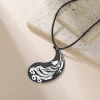 amaxer simple rising phoenix collier pendentif ascense des cendres bijoux cadeaux pour femmes bonne chance chaîne noël anniversaire