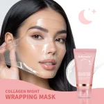 Masque coréen au collagène profond, masque pelable, Anti-rides, Lifting, soins de la peau, Bio Pack, emballage de nuit pour femme, peau de nuit Masque coréen au collagène profond, masque pelable, Anti-rides, Lifting, soins de la peau, Bio Pack, emballage de nuit pour femme, peau de nuit