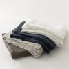 serviette tissée en fil de coton pur lavé japonais à 3 couches recouverte de couverture fine, couvertures fraîches d'été, couverture de climatisation