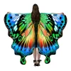 ailes de papillon pour femmes adultes, costumes d'halloween, roman, dégradé