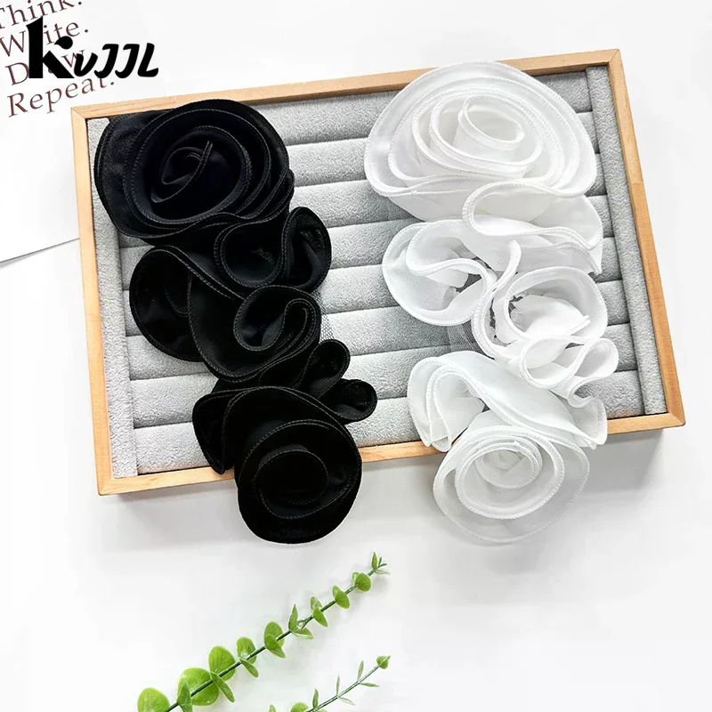 décoration florale 3d, patch de fleurs fait à la main, bricolage, fleur de poitrine, appliques de couture pour accessoires de robe de mariée, outil de couture à la main décoration florale 3d, patch de fleurs fait à la main, bricolage, fleur de poitrine, appliques de couture pour accessoires de robe de mariée, outil de couture à la main