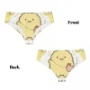 slip de jeu sumikko gurashi personnalisé, sous vêtements pour femmes, confortable, extensible, dessin animé japonais culotte