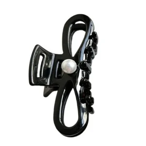 Épingle à cheveux Design français femmes griffes de cheveux ornement de cheveux perle queue de cheval pinces à cheveux léopard rétro dame requin pince pour filles chapeaux Épingle à cheveux Design français femmes griffes de cheveux ornement de cheveux perle queue de cheval pinces à cheveux léopard rétro dame requin pince pour filles chapeaux