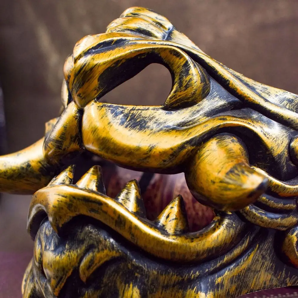 demi visage cosplay rouge prajna masque effrayant habiller samouraï cosplay masque mascarade 3d japonais masque jouet jouets pour enfants demi visage cosplay rouge prajna masque effrayant habiller samouraï cosplay masque mascarade 3d japonais masque jouet jouets pour enfants