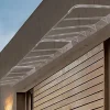 auvent de porte avant, auvent de fenêtre transparent, couverture d'auvent pour balcon extérieur, entrée, robuste pour l'avant