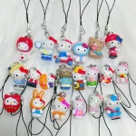 Breloque japonaise vacances Sexy Bikini Hello Kitty sac pendentif Kawaii coquille lapin Hello Kitty porte-clés accessoires mignons ornement