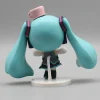 hatsune miku anime figurine tenant cannelle oeil de haricot kawaii décorations de table figurines d'action poupée modèle enfants toygift