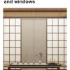 rideaux de porte imperméables avec cloison de couloir japonais, couleur pure, imitation lin simple, décor occultant anti éclaboussures