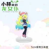 plaque de demoiselle d'honneur dragon de miss kobayashi, décor de bureau, collection kobayashi standee tohru, accessoires d'ornement, poupée en acrylique kannakamui