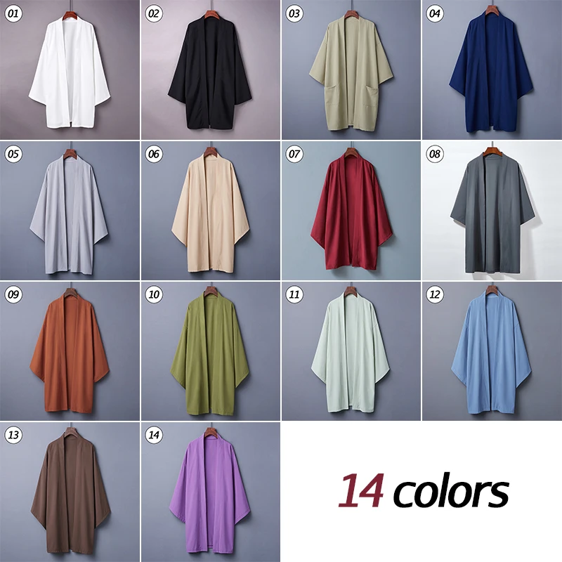 kimono japonais unisexe, style ukiyo e, long hanfu everak, poncho d'été, décontracté, adt entremihaori, cardigan de plage kimono japonais unisexe, style ukiyo e, long hanfu everak, poncho d'été, décontracté, adt entremihaori, cardigan de plage