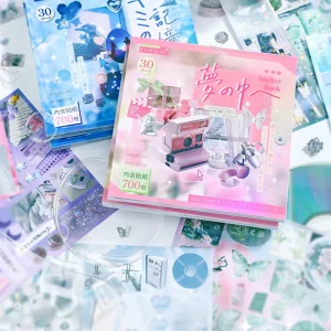 M. Paper, 30 feuilles/sac japonais Dreamcore série autocollant livre kawaii autocollants pas cher kawaii papeterie fournitures de papeterie