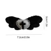 ins – épingle à cheveux gothique y2k, punk, douce et fraîche, barrettes à ailes croisées, frange harajuku, accessoires pour cheveux en bec de canard