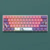 capuchons de touches de clavier mécanique, thème demon slayer, kanroji mitsuri, original, pbt, colorant sub, personnalité créative, axe adapté