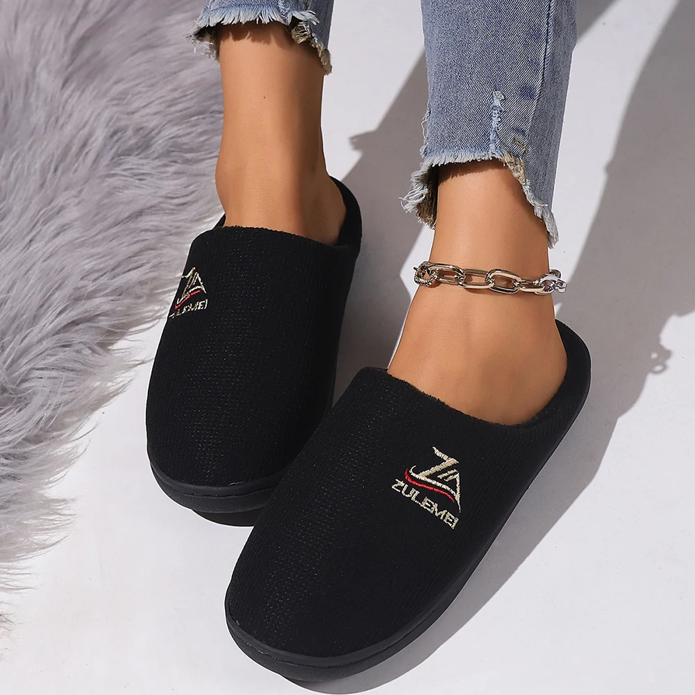 pantoufles de maison en peluche douces et confortables, antidérapantes, pour homme et femme pantoufles de maison en peluche douces et confortables, antidérapantes, pour homme et femme