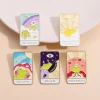 STRATravelling-Épingle en émail grenouille personnalisée, épingle de tarot, insigne de bijoux, sac à dos, revers, soleil, étoiles, lune, amoureux de la mort, fête d&rsquo;Halloween, vente en gros
