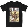 Décontracté en Utero Kurt Cobain t-shirt hommes femmes 100% coton t-shirt vêtements pour adultes