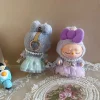robe pour 17cm labubu mini vêtements de poupée en peluche tenue accessoires pour kpop exo labubu idole v2 arc robe de princesse vêtements cadeau