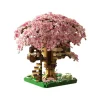 sakura – blocs de jouets d'assemblage de maison dans le arbre, pièce d'exposition de jeu pour enfants, ensemble de construction éducatif pour enfants