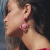 Boucles d&rsquo;oreilles en forme de crabe pour femmes, accessoire de vacances sur la plage, océan, émail texturé Simple, bijoux en forme de crabe, cadeaux de fête, boucles d&rsquo;oreilles animaux, nouvelle collection 2025
