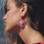 Boucles d’oreilles en forme de crabe pour femmes, accessoire de vacances sur la plage, océan, émail texturé Simple, bijoux en forme de crabe, cadeaux de fête, boucles d’oreilles animaux, nouvelle collection 2025 Boucles d’oreilles en forme de crabe pour femmes, accessoire de vacances sur la plage, océan, émail texturé Simple, bijoux en forme de crabe, cadeaux de fête, boucles d’oreilles animaux, nouvelle collection 2025
