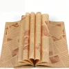 papier d'emballage alimentaire résistant à l'huile, 50 pièces, pour pâtisserie, sandwich, burger, frites, aliments frits, assiette en papier, tapis, accessoires