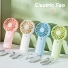 mini ventilateur portable de poche, créatif, petit, léger, réglable, mignon, cadeau étudiant