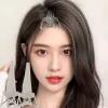 pince à cheveux volumisante unisexe coréenne, épingle à cheveux à racine instantanée, noir et blanc, haut tête de mort, pince de coiffure naturelle moelleuse, outil de coiffure