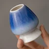 support de fouet matcha japonais, bol matcha pour cérémonie du thé, support chasen, bol à thé en céramique, support de fouet matcha pour cuisine et salle à manger