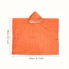 1 ensemble poncho de pluie à capuche d'urgence matériau pe de haute qualité et coutures renforcées poncho de pluie à couverture complète compact
