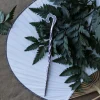 1 pièce sceptre vintage, épingle à cheveux, épingle à cheveux argentée, polyvalente, simple, hanfu, épingle à cheveux, premium, casque, design, accessoires pour cheveux