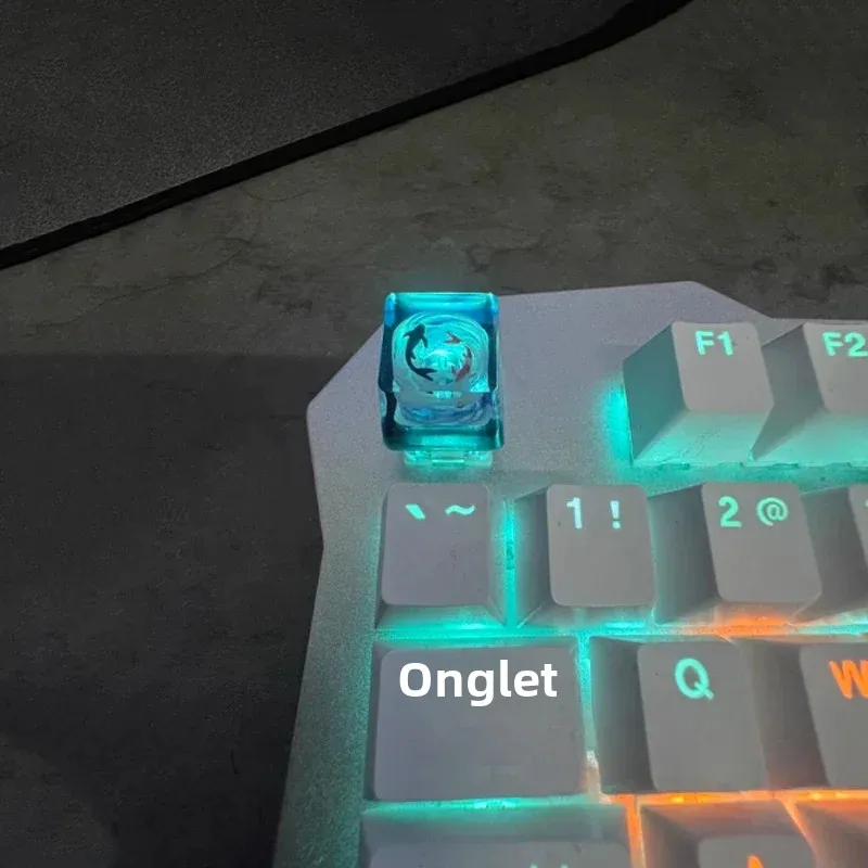 cyprinus carplat keycaps en résine, fait à la main, créatif, oem r4 recommandé, koi artisan keycap pour clavier mécanique, accessoires cadeaux cyprinus carplat keycaps en résine, fait à la main, créatif, oem r4 recommandé, koi artisan keycap pour clavier mécanique, accessoires cadeaux