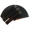 Éventail à main noir pliable vintage, fournitures pour cadeaux de mariage, danse, fête à domicile, ventilateurs décoratifs pliants