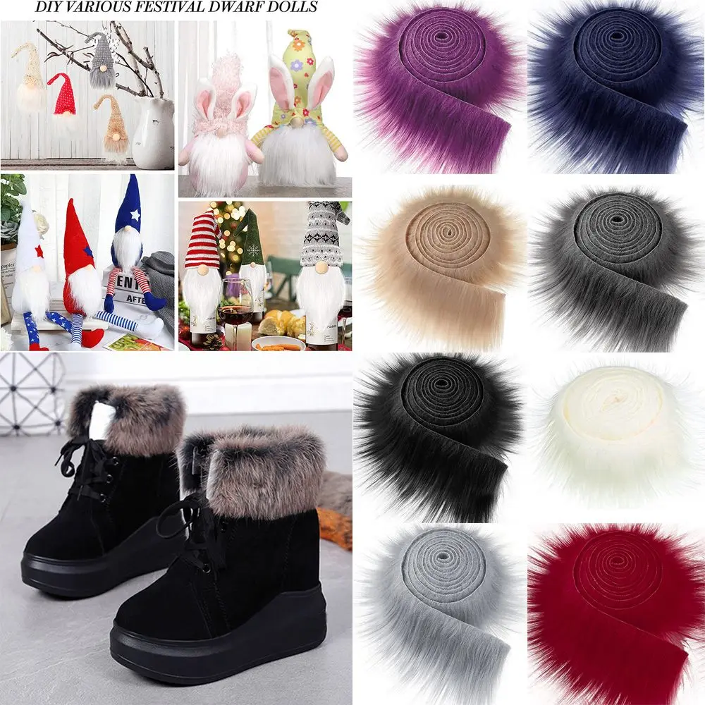 rubans en fausse fourrure de 1.5m, bricolage, couture, garniture moelleuse, tissu de coupe, décoration de la maison, costume, peluche, rayure, cadeau rubans en fausse fourrure de 1.5m, bricolage, couture, garniture moelleuse, tissu de coupe, décoration de la maison, costume, peluche, rayure, cadeau