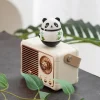 poupée panda en céramique japonaise, artisanat, gobelet, jouet porte bonheur, ornement de fortune, paysage, décor de bureau et de maison