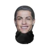 masque de kanye imprimé en 3d pour hommes et femmes, masque intégral en maille élastique, vêtements de sauna cosplay, cagoule à capuche hip hop fashion, chapeau, équipement de sauna, nouveau