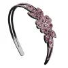 fille bandeau domand cheveux cerceau avec équipement anti dérapant femmes cheveux cerceau fleur bandeau coréen bandeaux strass bandeau