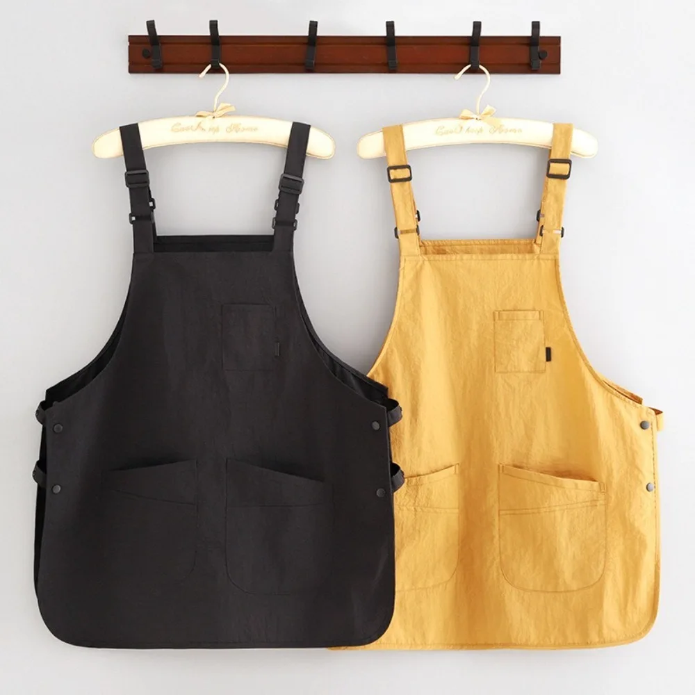 tablier de vêtements de travail de restauration de style japonais, résistant aux taches, pour peinture domestique, vêtements de travail imperméables pour café et barbier tablier de vêtements de travail de restauration de style japonais, résistant aux taches, pour peinture domestique, vêtements de travail imperméables pour café et barbier