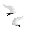 y1ua dragon horn headpice heart pour les carnivals festival halloween hair clip clip
