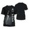 couteau de cuisine graphique chef t shirt pour hommes femmes impression 3d faux motif t shirt mode d'été cosplay costume manches courtes