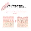 crème hydratante au sang de dragon : réduit les ridules, réduit les pores, nourrit et hydrate la peau et illumine le teint