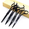 ciseaux de coiffure professionnels japonais, coupe de cheveux plate, 6/7 pouces, 440c, sac cadeau gratuit, peigne