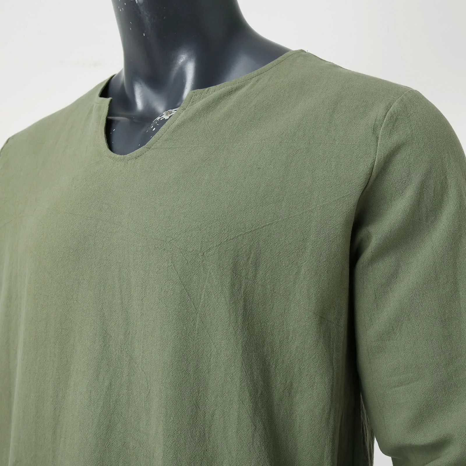 chemise en lin rétro de la renaissance médiévale, tunique longue pour hommes, vestes vintage, costumes de cosplay de chevalier vikings pirate chemise en lin rétro de la renaissance médiévale, tunique longue pour hommes, vestes vintage, costumes de cosplay de chevalier vikings pirate