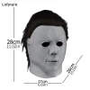 lo5,00 tain masque en latex michael myers pour halloween, cosplay, horreur, tueur sanglant, démon, casque de carnaval, accessoires de ix, tim ade, 1978