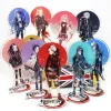 grand support en acrylique demon slayer kimetsu no yaiba 1 40, marchandise anime tanjiro kamado nezuko kamado à collectionner