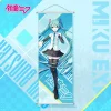 kawaii hatsune miku dessin animé motif périphérique maison bureau dortoir décoration rouleau tissu suspendu peinture murale, cadeaux