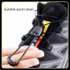 Nouveau Lacets de chaussures sans cravate lacets de Tennis ronds sans attaches adultes enfants qualité baskets de course lacets noir blanc chaussures accessoires Nouveau Lacets de chaussures sans cravate lacets de Tennis ronds sans attaches adultes enfants qualité baskets de course lacets noir blanc chaussures accessoires